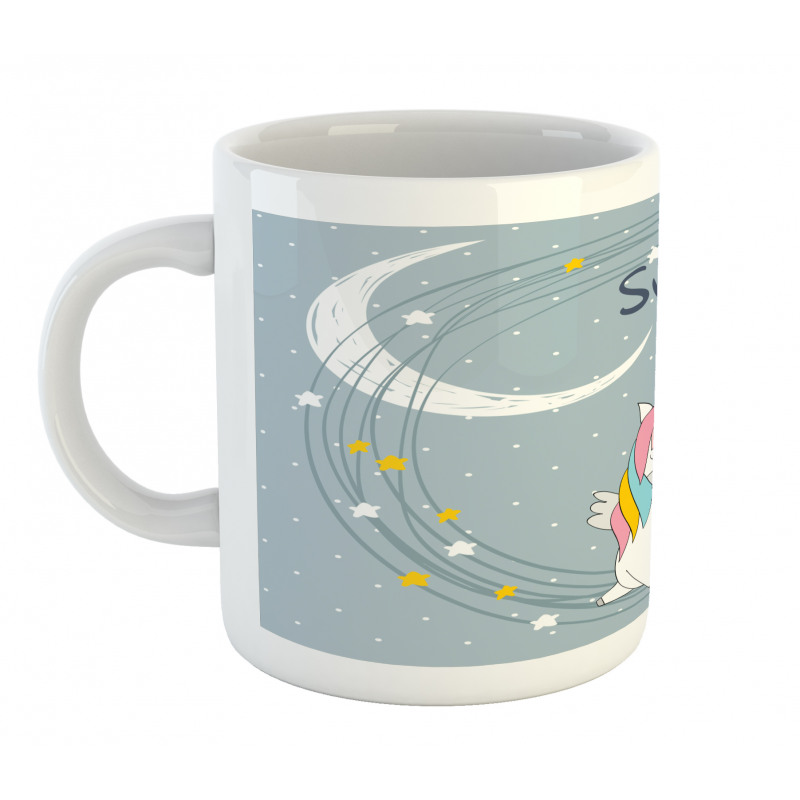 Night Nursery Unicorn Moon Mug