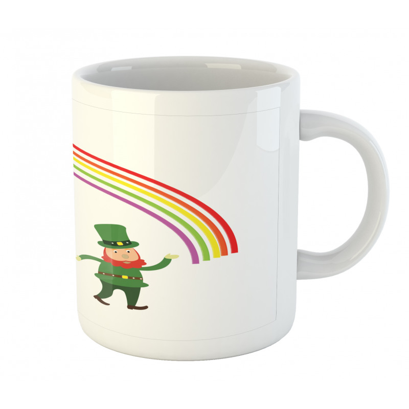 Leprechauns Under a Rainbow Mug