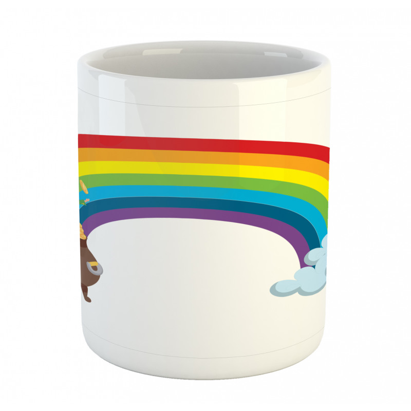 Irish St Patrick's Day Rainbow Mug