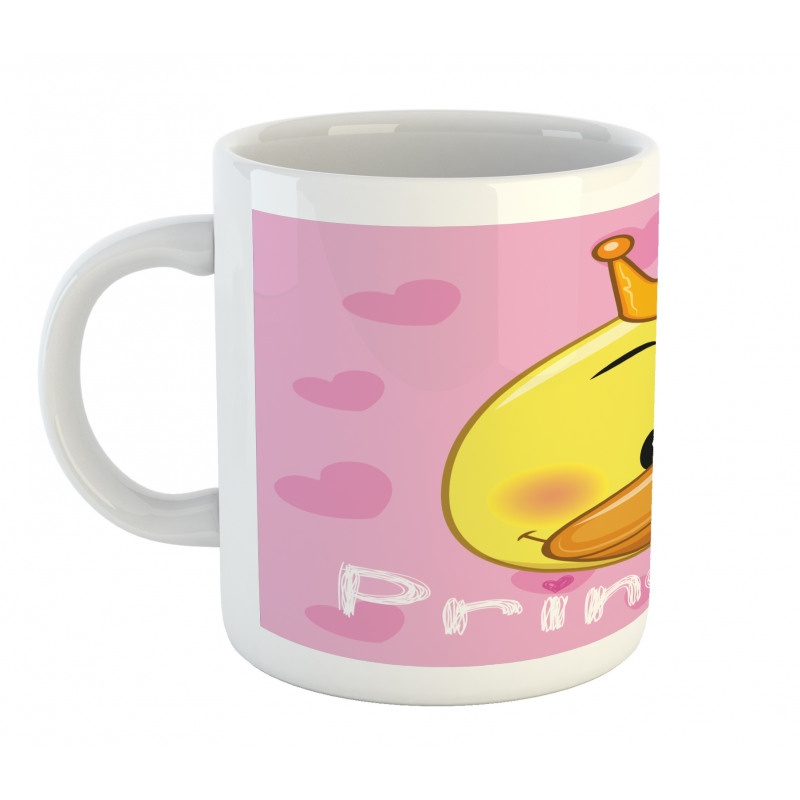 Princess Duck with Tiara Mug