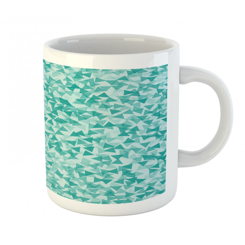 Modern Triangles Mug