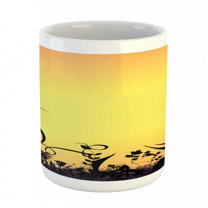 Ombre Sunset Botany Mug