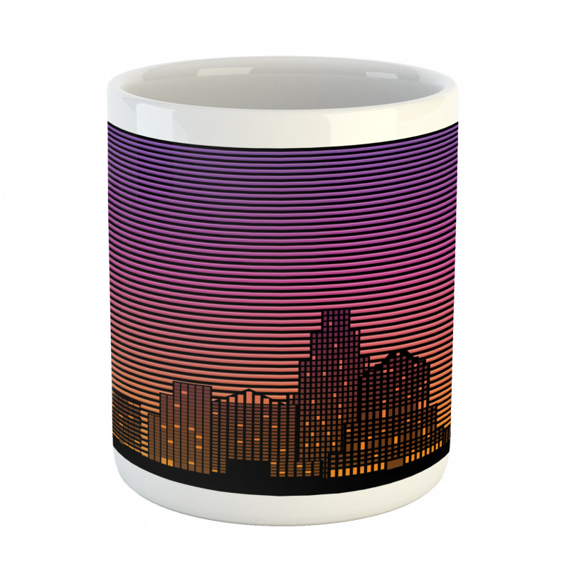 80's Skyline Mug