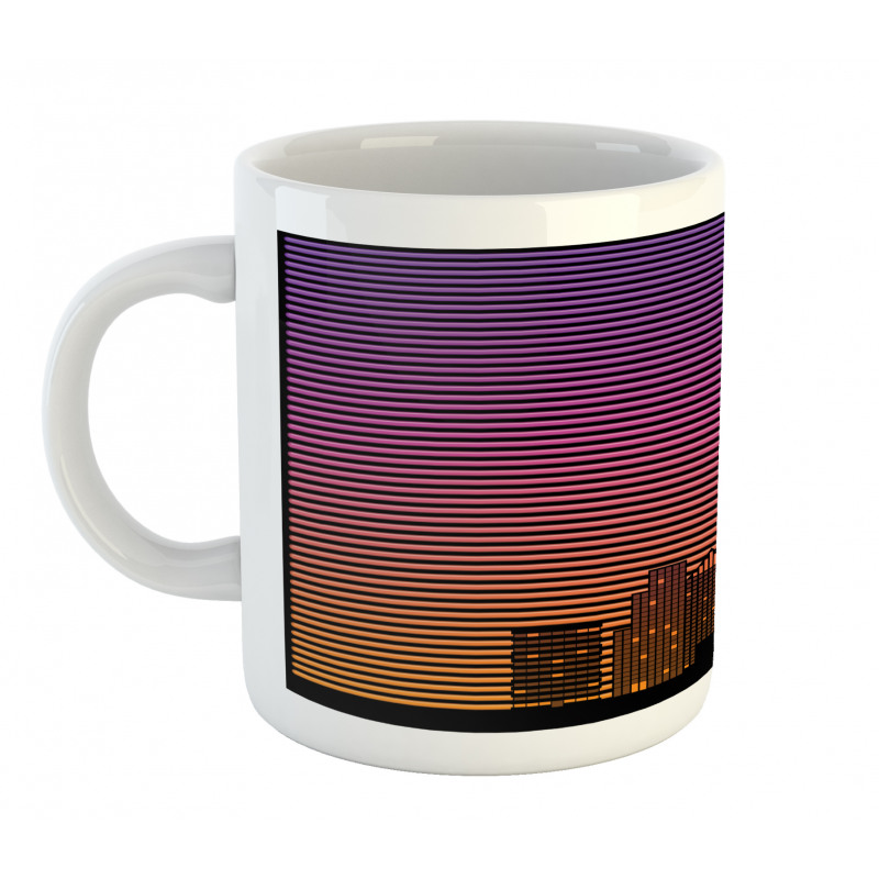 80's Skyline Mug