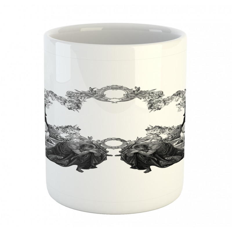 Antique Floral Arch Mug