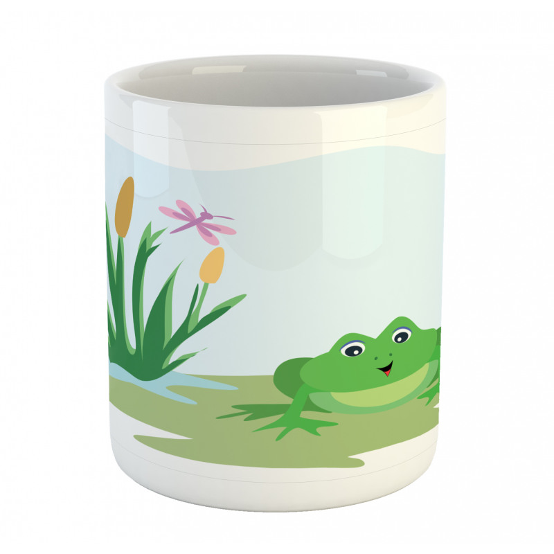 Dragonflies Plants Amphibian Mug