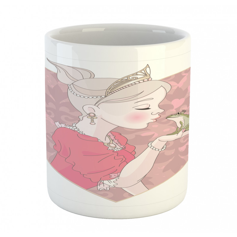 Fairytale Princess Kiss Art Mug