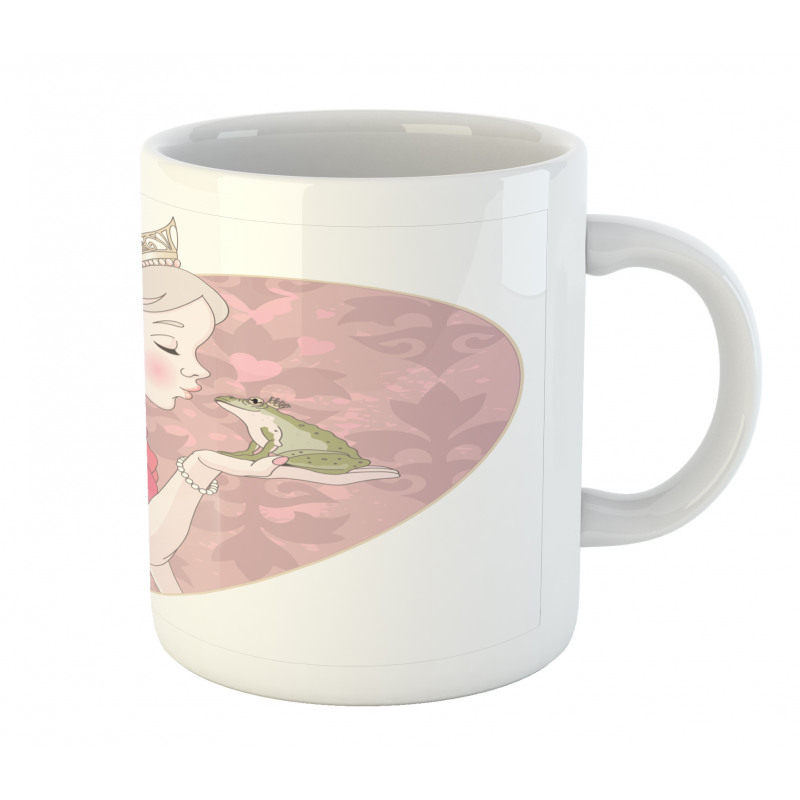 Fairytale Princess Kiss Art Mug