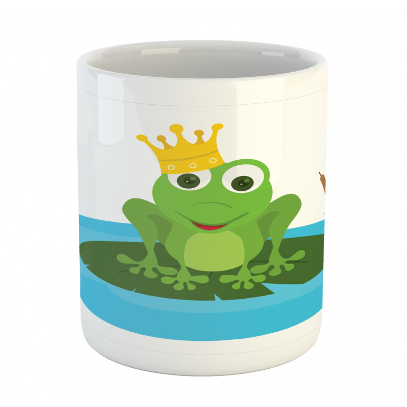 Prince Animal Big Leaf Pond Mug