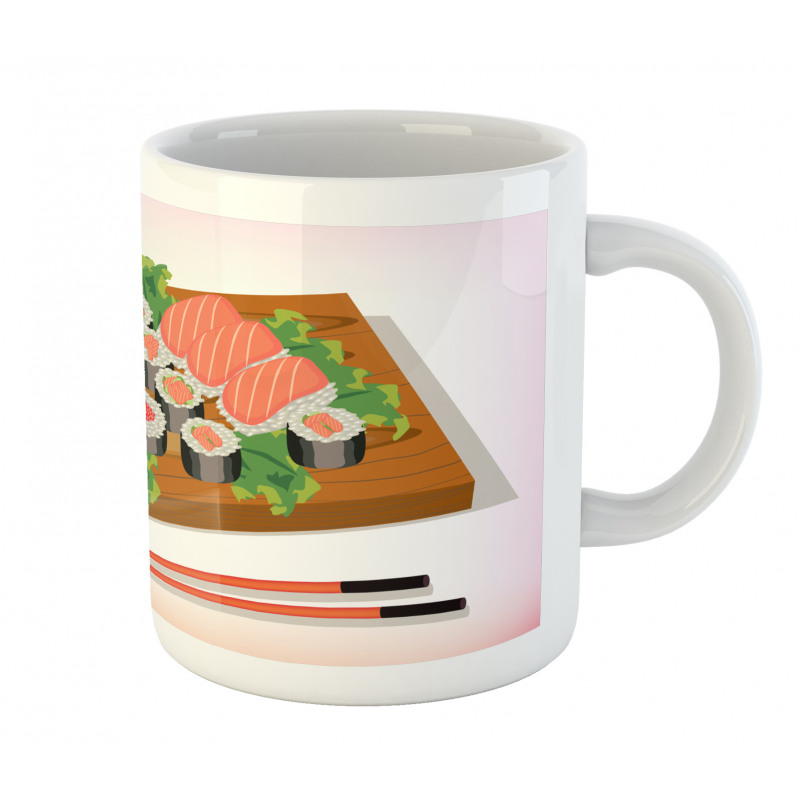 Plate of Tasty Food Mug