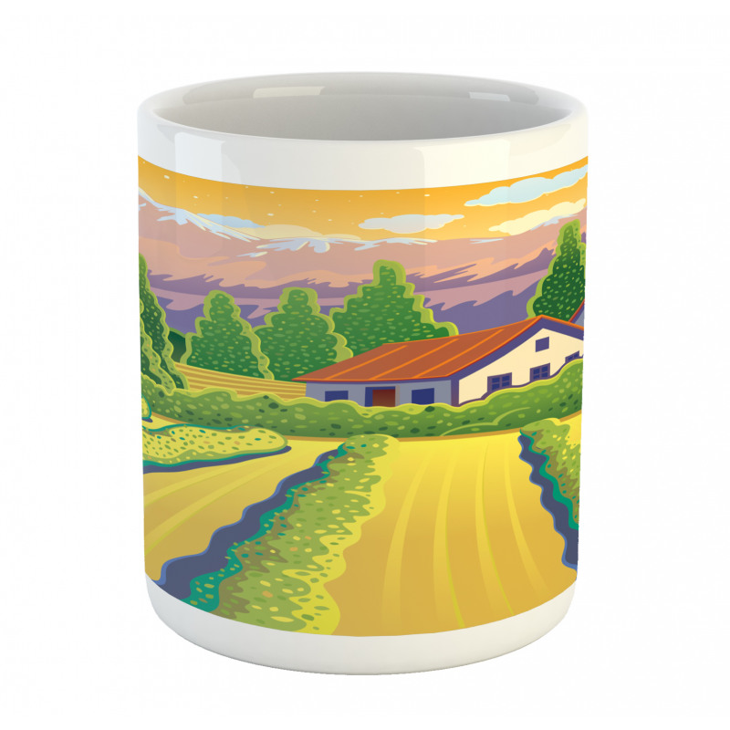 Vineyard Farm House Mug