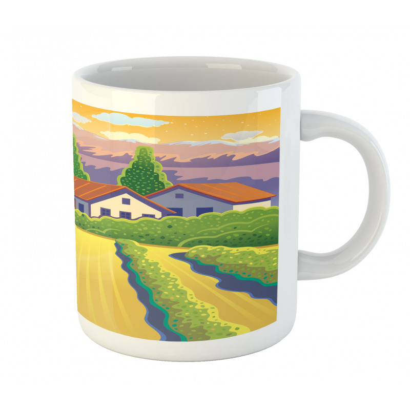 Vineyard Farm House Mug