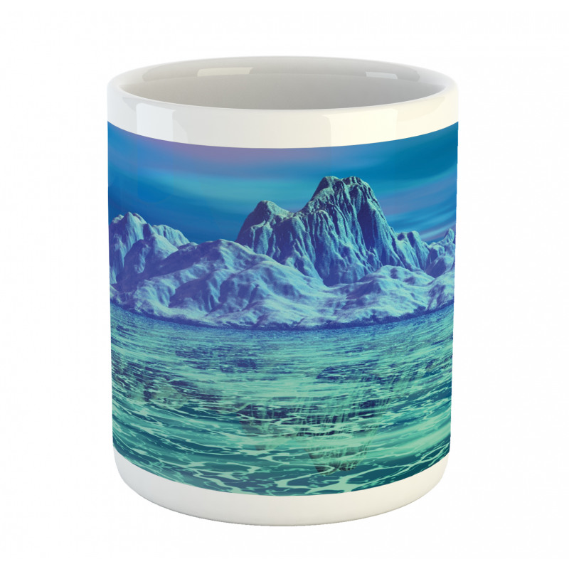 Arctic Landscape Scene Mug