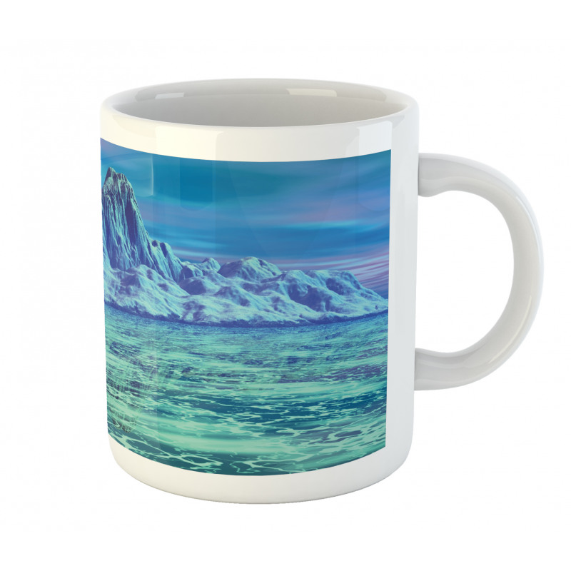 Arctic Landscape Scene Mug