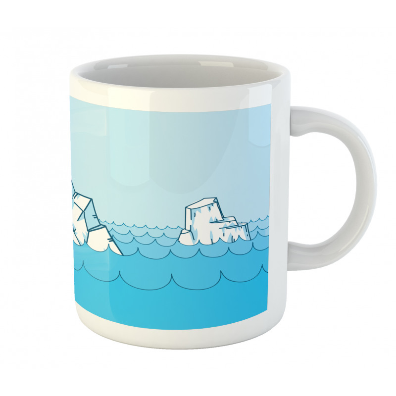 Frosty Elements Floating Mug