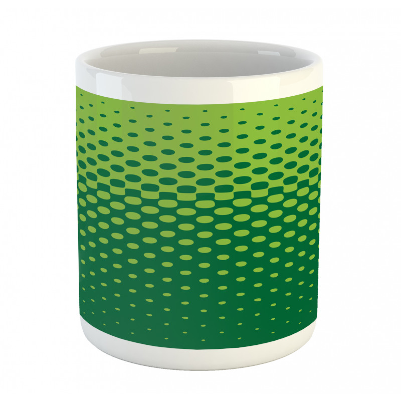 Vertical Halftone Mug