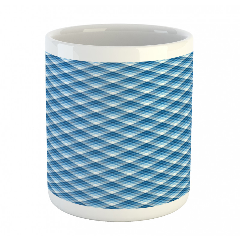 Abstract Diagonal Lines Mug