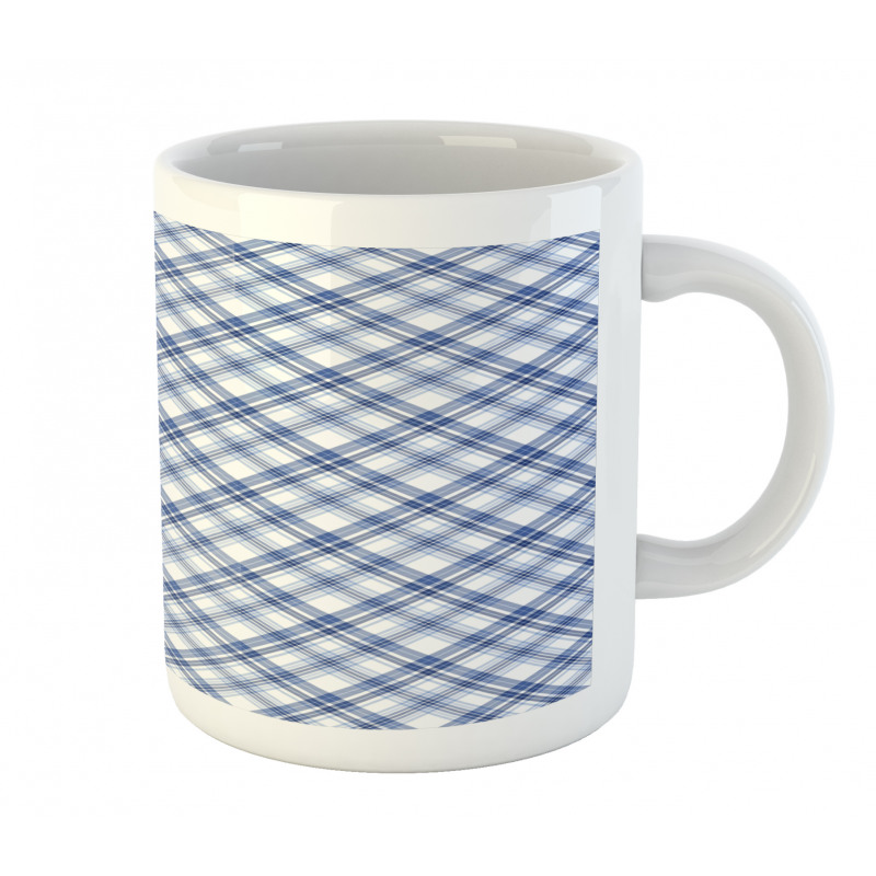 Fashion Diagonal Lines Mug