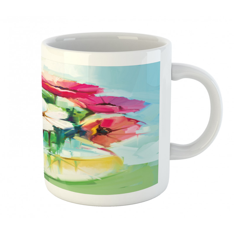 Flowers in a Vase Art Mug