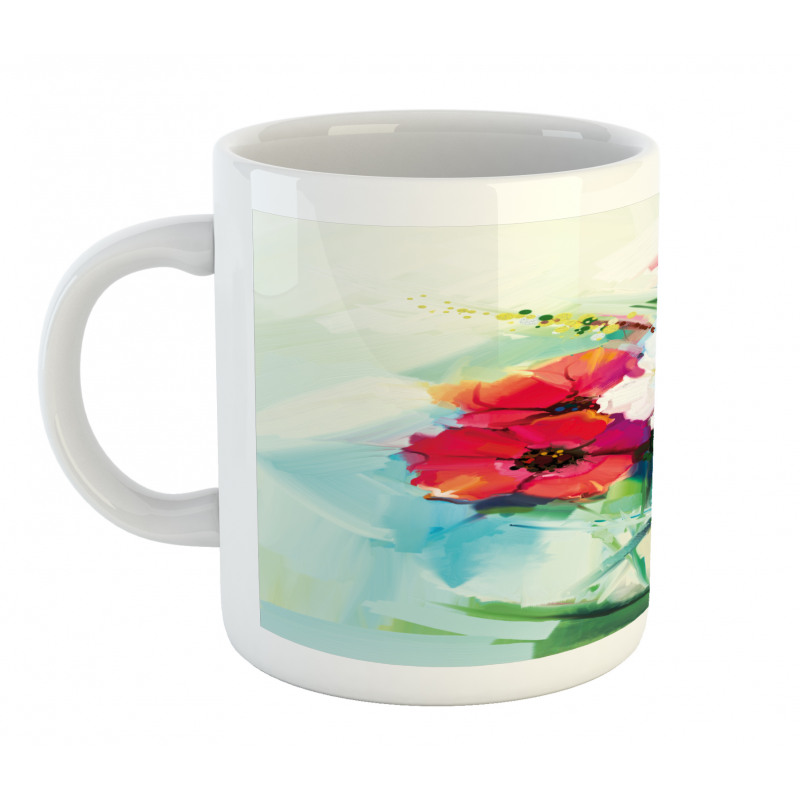 Flowers in a Vase Art Mug