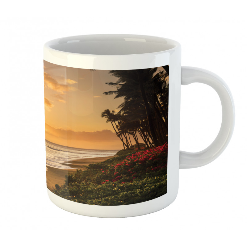 Sunset on Sands Beach Mug