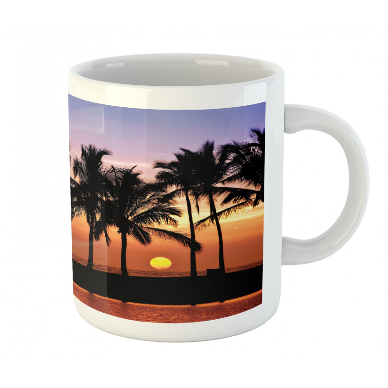 Sunset on Big Island Mug