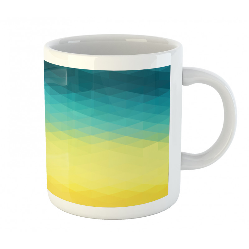 Polygonal Color Changes Mug