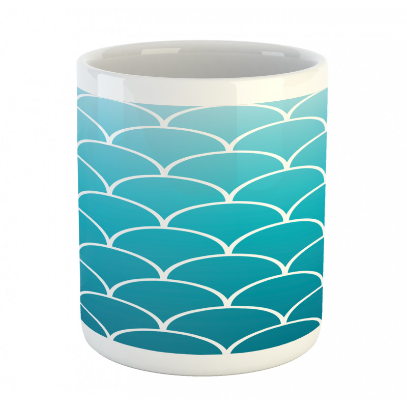 Mermaid Tail Squama Mug