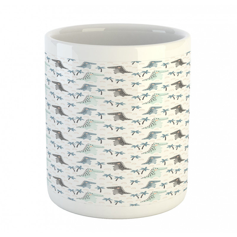 Dinosaur Rhythmic Cartoon Mug