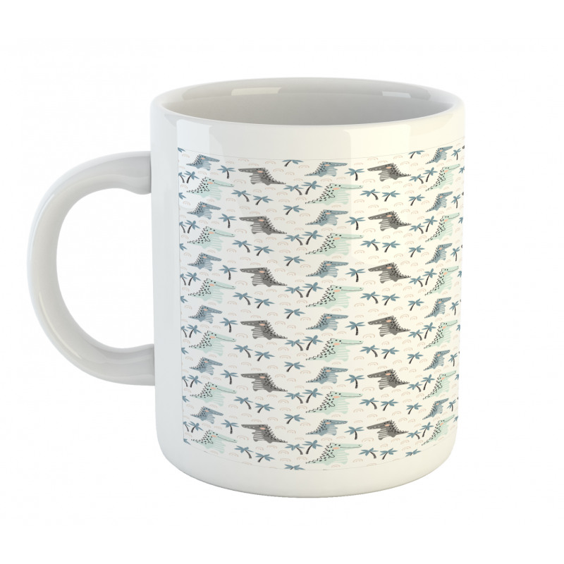 Dinosaur Rhythmic Cartoon Mug