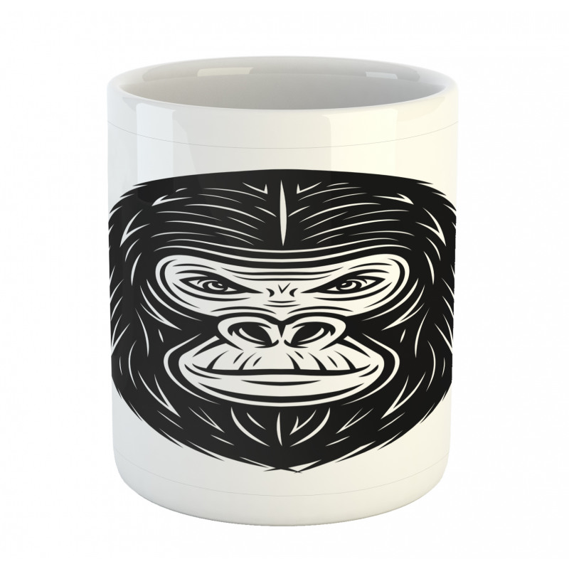 Wild Animal Monotone Style Mug