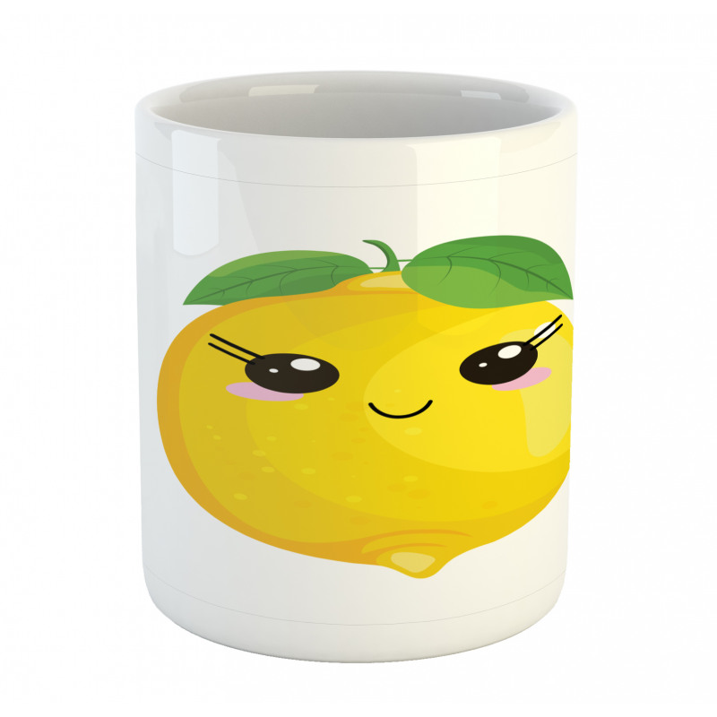 Simplistic Citrus Kawaii Mug