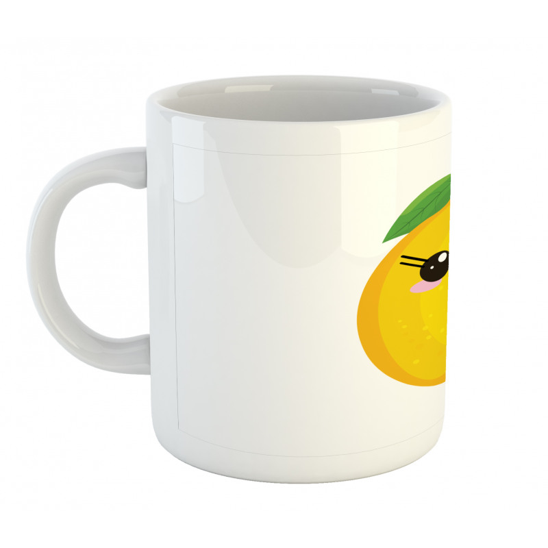 Simplistic Citrus Kawaii Mug