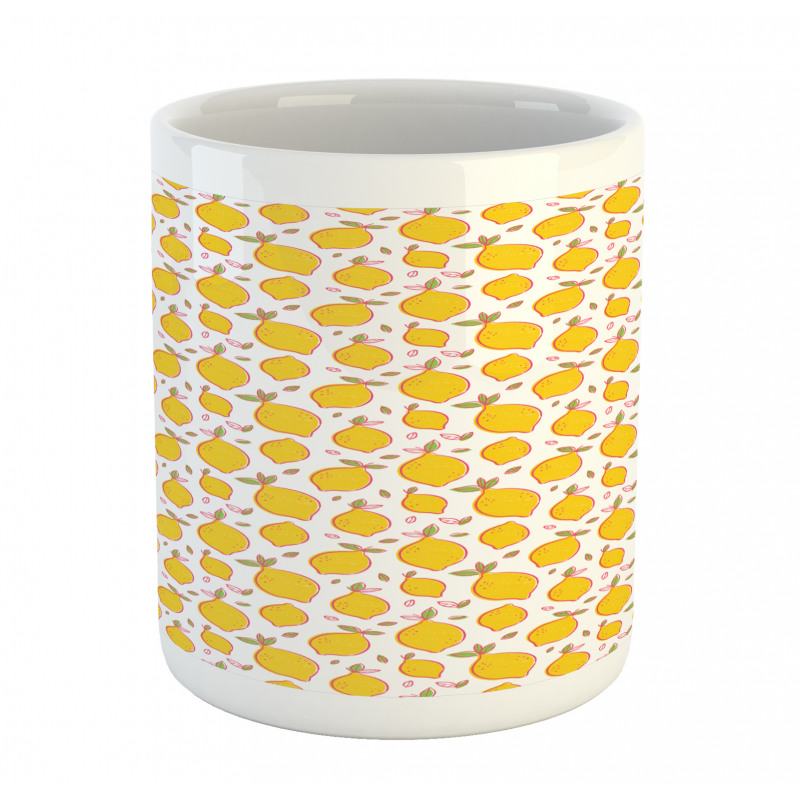 Energetic Vibrant Citrus Mug