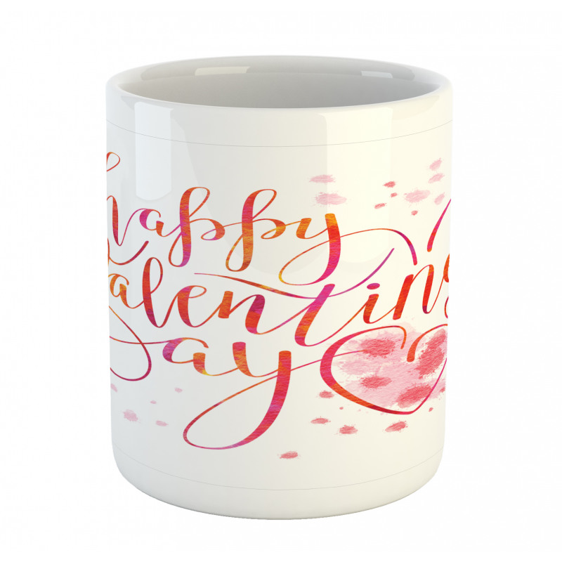 Warm Calligraphy Mug