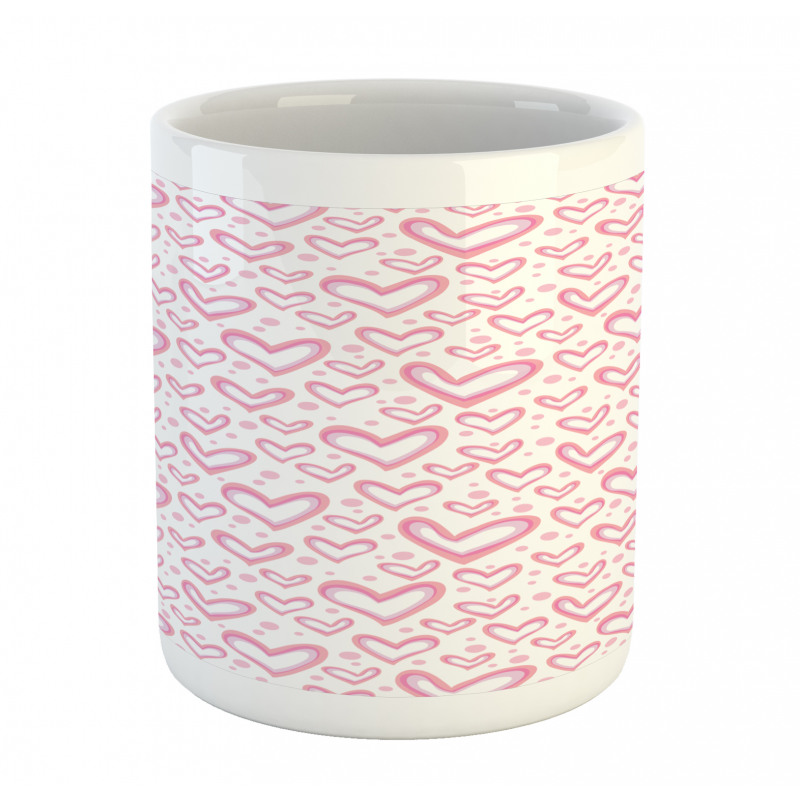 Hearts and Rounds Mug