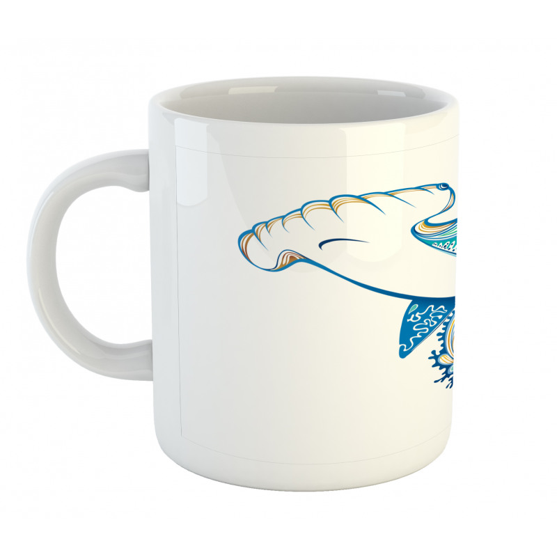 Hammer Head Shark Ocean Mug