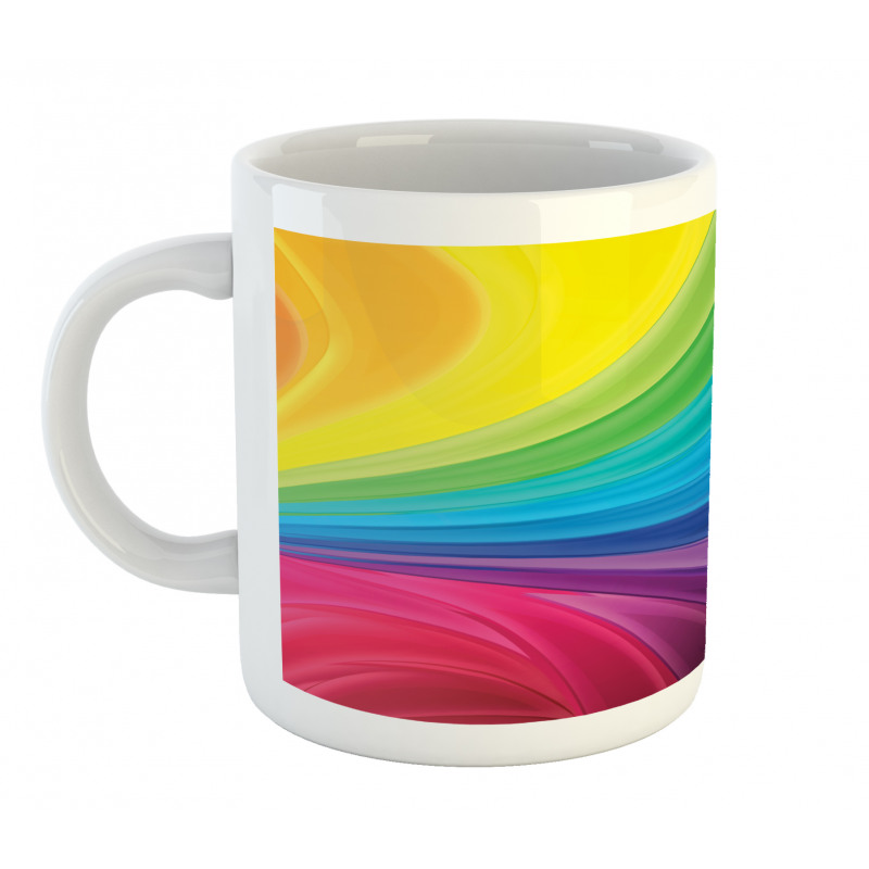 Abstract Smooth Lines Mug