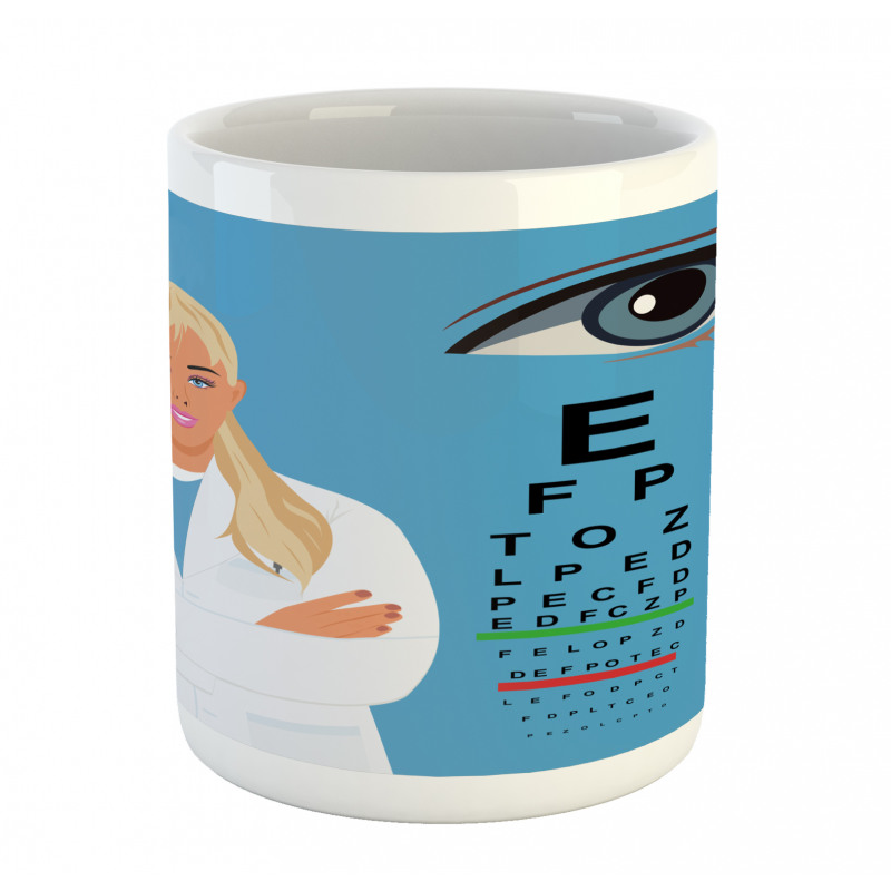 Female Ophthalmologist Mug