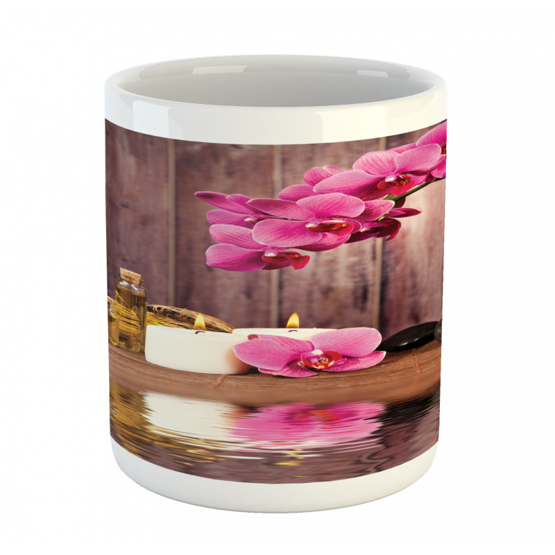 Spa Relax Candle Blossom Mug