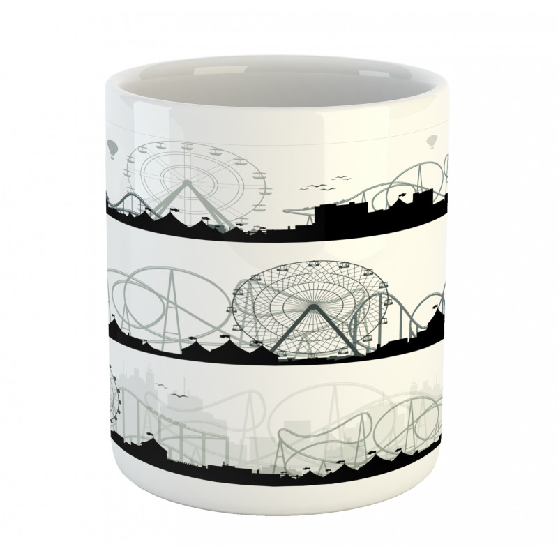 Modern Funfair View Mug