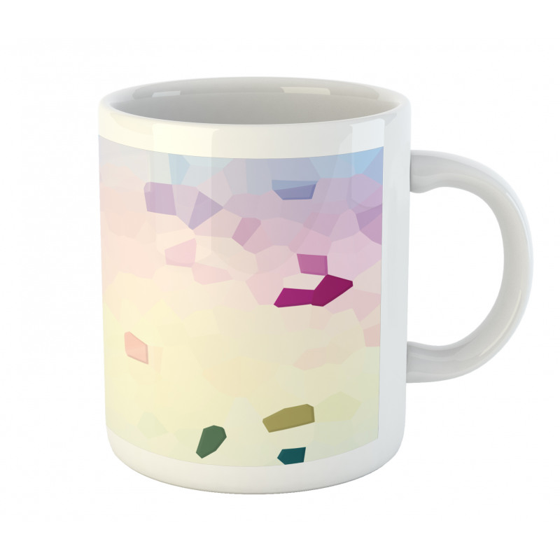 Polygonal Look Stained Glass Mug