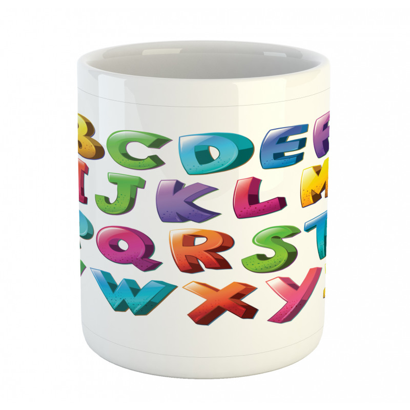 Gradient Colors Graffiti Mug