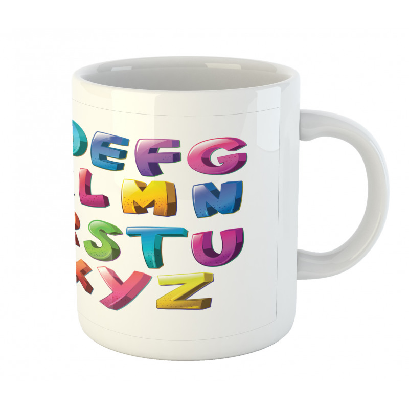 Gradient Colors Graffiti Mug