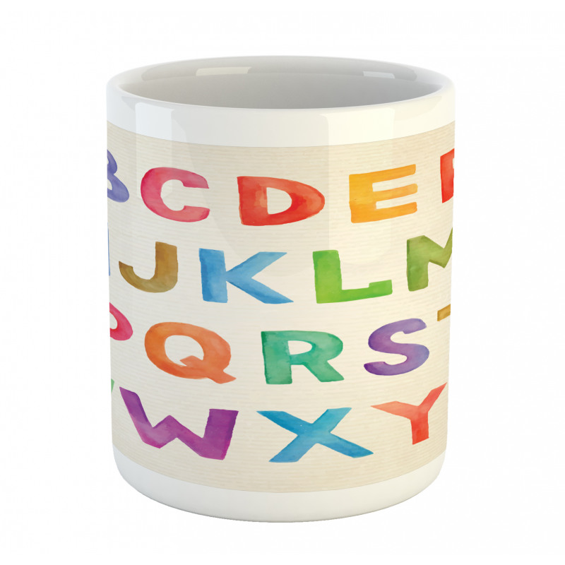 Watercolor Educational Mug