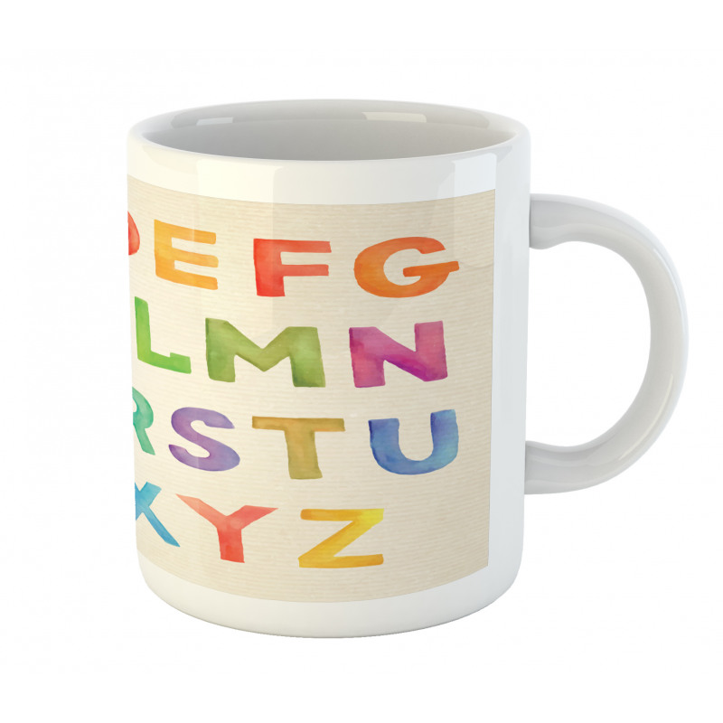 Watercolor Educational Mug