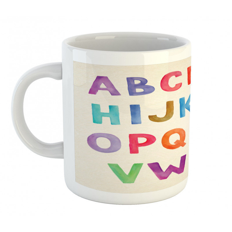 Watercolor Educational Mug