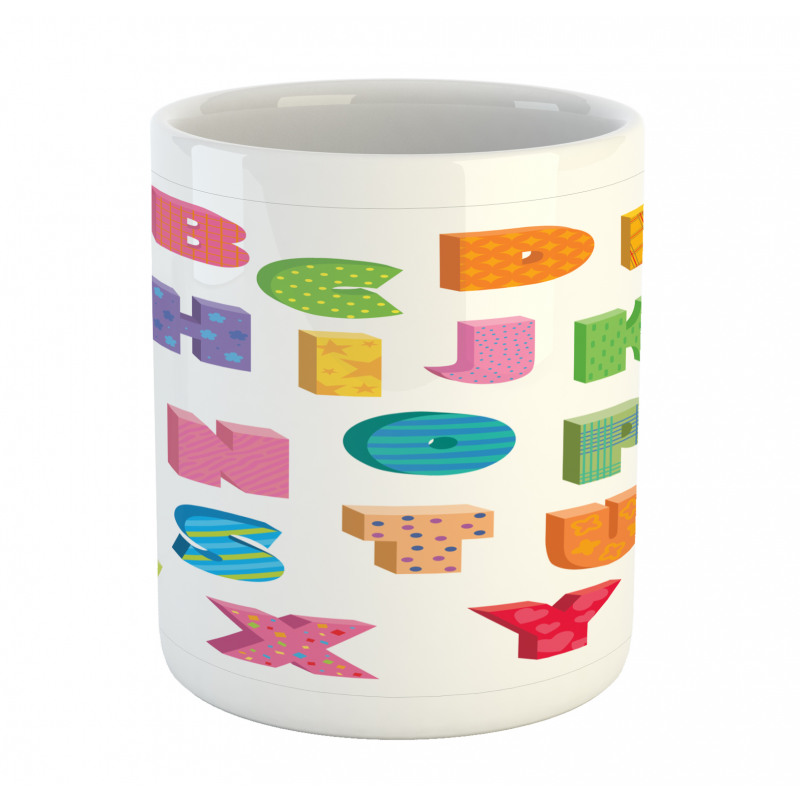 ABC Educational Letters Mug