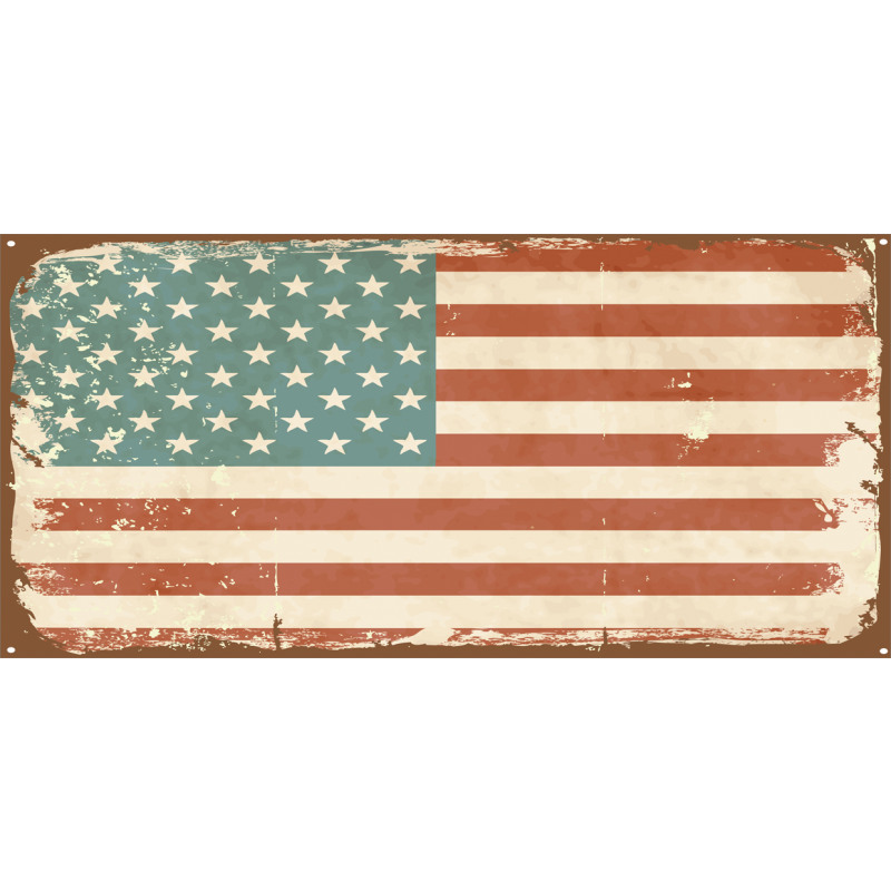 Grunge US Flag Mug