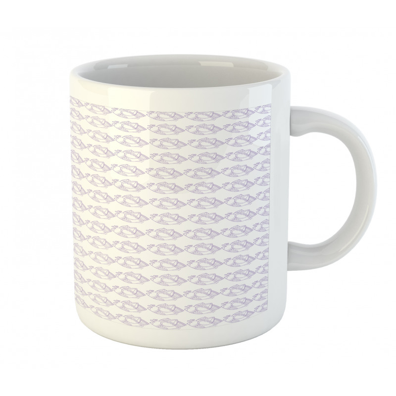 Drawings of Ornate Birdies Mug